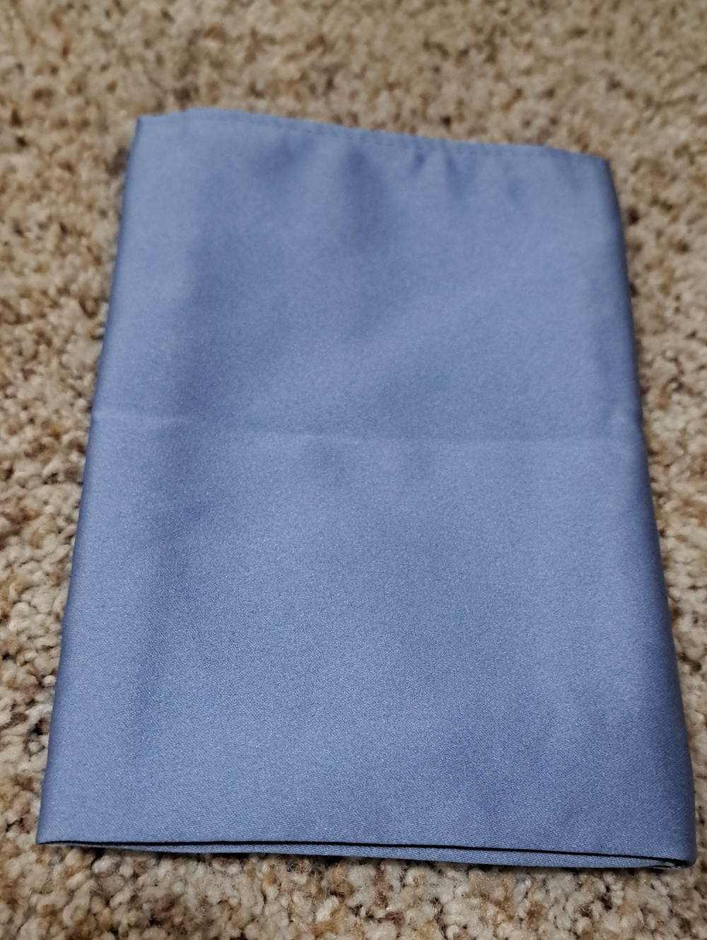 Azazie Dusty Blue Pocket Square